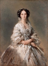 212/winterhalter, franz xaver - portrait of empress maria alexandrovna